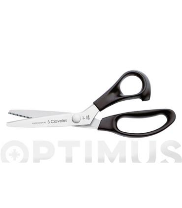 TIJERA ZIG-ZAG INOX 9