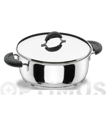 CAZUELA CON TAPA INOX LADYCOR 22 CM NOVA