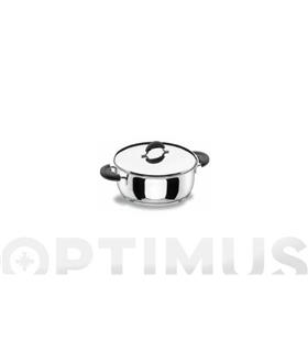 CAZUELA CON TAPA INOX LADYCOR 26 CM NOVA