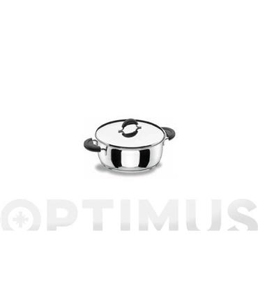 CAZUELA CON TAPA INOX LADYCOR 26 CM NOVA