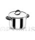 OLLA RECTA CON TAPA INOX LADYCOR 18 CM NOVA
