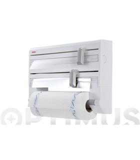 PORTARROLLOS COCINA PARED TRIPLE PARAT CONFORT PLA
