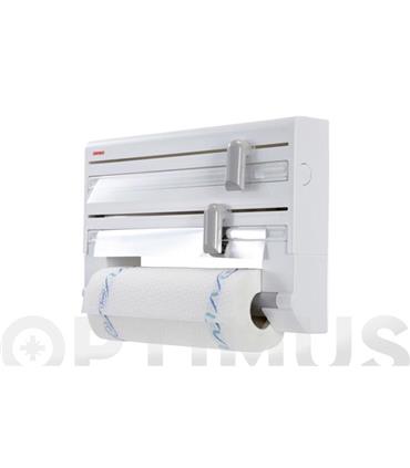 PORTARROLLOS COCINA PARED TRIPLE PARAT CONFORT PLA