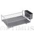 ESCURREPLATOS PLANO GRIS RESINA
