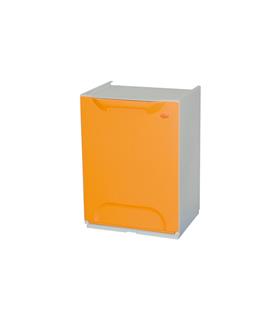 CONTENEDOR BASURA SELECTIVO NARANJA 34 X 29 X 47 C