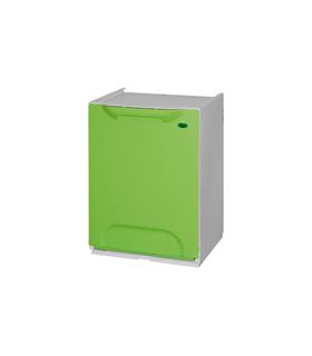 CONTENEDOR BASURA SELECTIVO PISTACHO 34 X 29 X 47