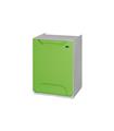 CONTENEDOR BASURA SELECTIVO PISTACHO 34 X 29 X 47