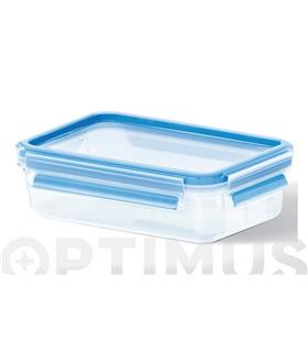 CONTENEDOR HERMETICO RECTANGULAR 0,8 L 19,7 X 13,6
