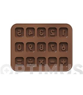 CORTAPASTAS CON MOLDE CHOCOLATE NUMEROS