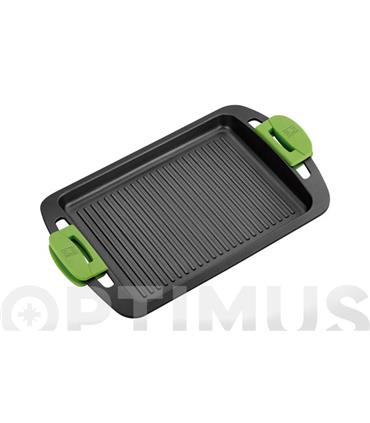 PLANCHA GRILL ALUMINIO FUNDIDO PRIOR 40 CM INDUCCI