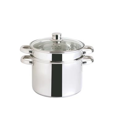 OLLA PASTA/VAPOR SET 3 PIEZAS GASTRO FRESH