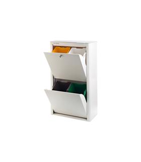 CONTENEDOR BASURA ECOLOGICO METALICO 4 DEPARTAMENT