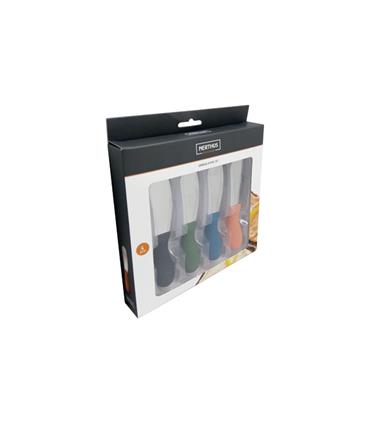 CUCHILLOS PARA UNTAR SET 4 UDS COLORES