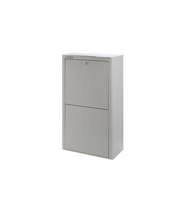 CONTENEDOR BASURA ECOLOGICO METALICO 4 DEPARTAMENT