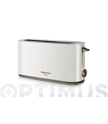 TOSTADOR RANURA EXTRALARGA MYTOAST BLANCO 1000W