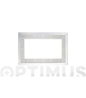 MARCO MICROONDAS PLASTICO BLANCO 60 X 40 CM