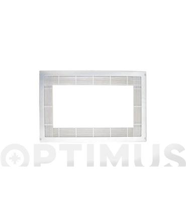 MARCO MICROONDAS PLASTICO BLANCO 60 X 40 CM