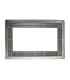 MARCO MICROONDAS PLASTICO EFECTO INOX 60 X 40 CM