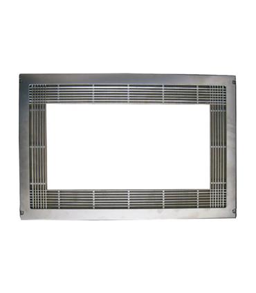 MARCO MICROONDAS PLASTICO EFECTO INOX 60 X 40 CM