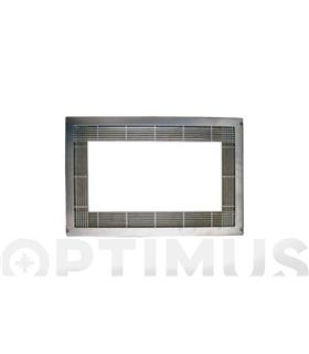 MARCO MICROONDAS PLASTICO COLOR INOXIDABLE 60 X 40