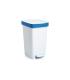 CUBO CON PEDAL SMART 25L RECICLAJE AZUL-26X36X47CM
