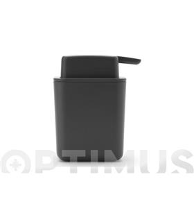 DISPENSADOR JABON GRIS OSCURO