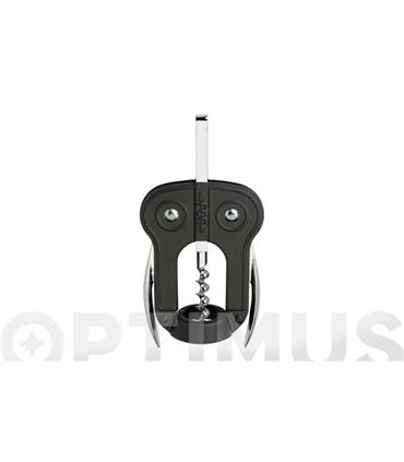 SACACORCHOS DOBLE PALANCA BUHO NEGRO