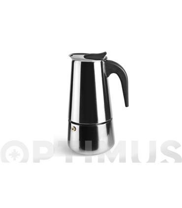 CAFETERA EXPRESS ACERO INOX MOKA 6 TAZAS