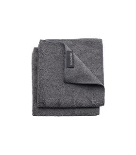 PAÑO COCINA MICROFIBRA (SET 2U) 30 X 30 CM - GRIS