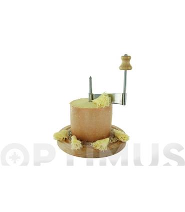 CORTADOR QUESO ROTATIVO CON TAPA