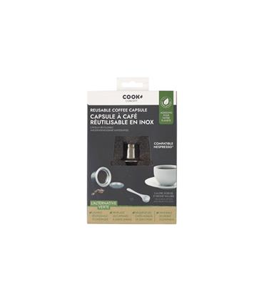 CAPSULA CAFE NESPRESSO REUTILIZABLE ACERO