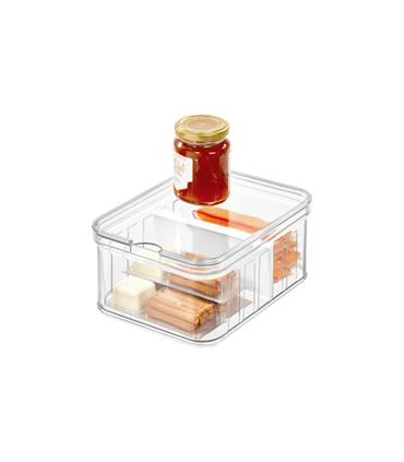 ORGANIZADOR NEVERA CUBETA RECTANGULAR CON TAPA Y D