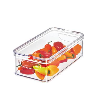 ORGANIZADOR NEVERA CUBETA RECTANGULAR CON TAPA DES