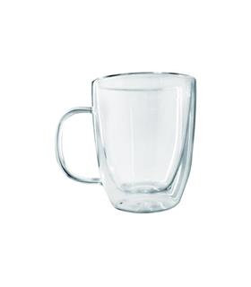 TAZA CRISTAL DOBLE PARED 350 ML