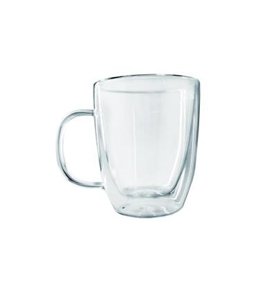 TAZA CRISTAL DOBLE PARED 350 ML