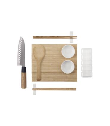 SUSHI SET REGALO 12 PIEZAS - INCLUYE CUCHILLO