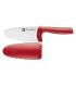 CUCHILLO INFANTIL SET CON PROTECTOR ROJO TWINNY KI