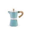 CAFETERA ALUMINIO FULL INDUCCION VENEZIA AZUL 3 TA