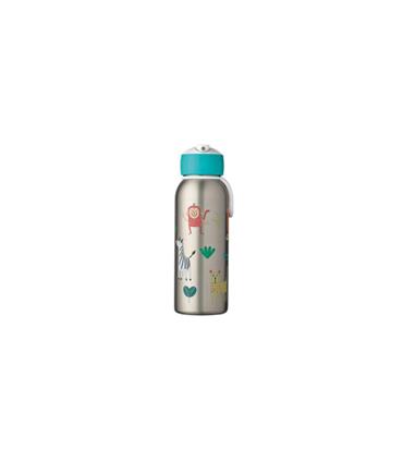 BOTELLA INOX TERMO FLIP UP ANIMAL FRIENDS 350 ML