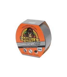 CINTA AMERICANA GORILLA TAPE 11 M X 48 MM PLATA
