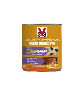 TRATAMIENTO MATACARCOMAS MADERAS INTERIOR PLUS  2,