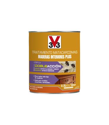 TRATAMIENTO MATACARCOMAS MADERAS INTERIOR PLUS  2,