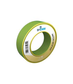 CABLE HILO FLEXIBLE H07V-K 1X1,5MM 100MT AMARILLO/