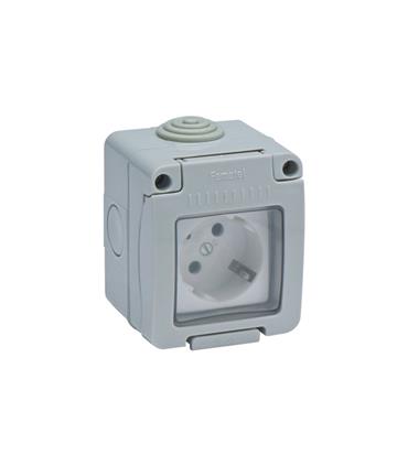 BASE ENCHUFE TT SUPERFICIE 16A IP55