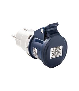 ADAPTADOR INDUSTRIAL IP44 M2P+BASE2P+T