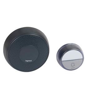 TIMBRE INALAMBRICO NEGRO ALCANCE 100 METROS