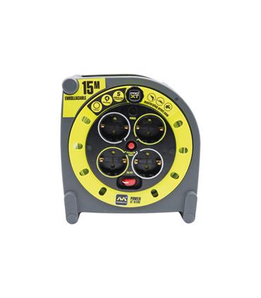 ENROLLACABLES CASSETE H05VV-F 1.5 MM2 15 MT