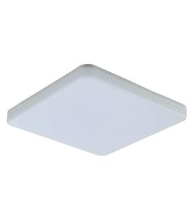 APLIQUE EXTER. 33X33X5CM LED 24W 2400LM 4000K IP54
