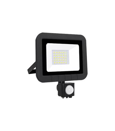 FOCO PROYECTOR LED CON SENSOR IP65 LUZ FRIA 2000LM
