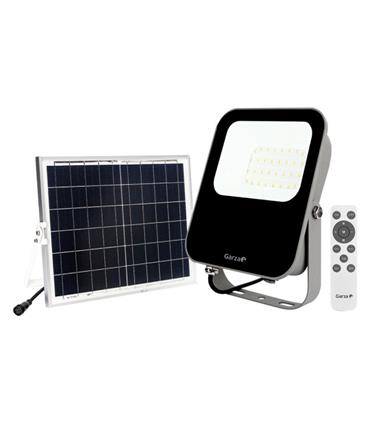 FOCO PROYECTOR LED SOLAR PROGRAMABLE IP65 LUZ FRIA